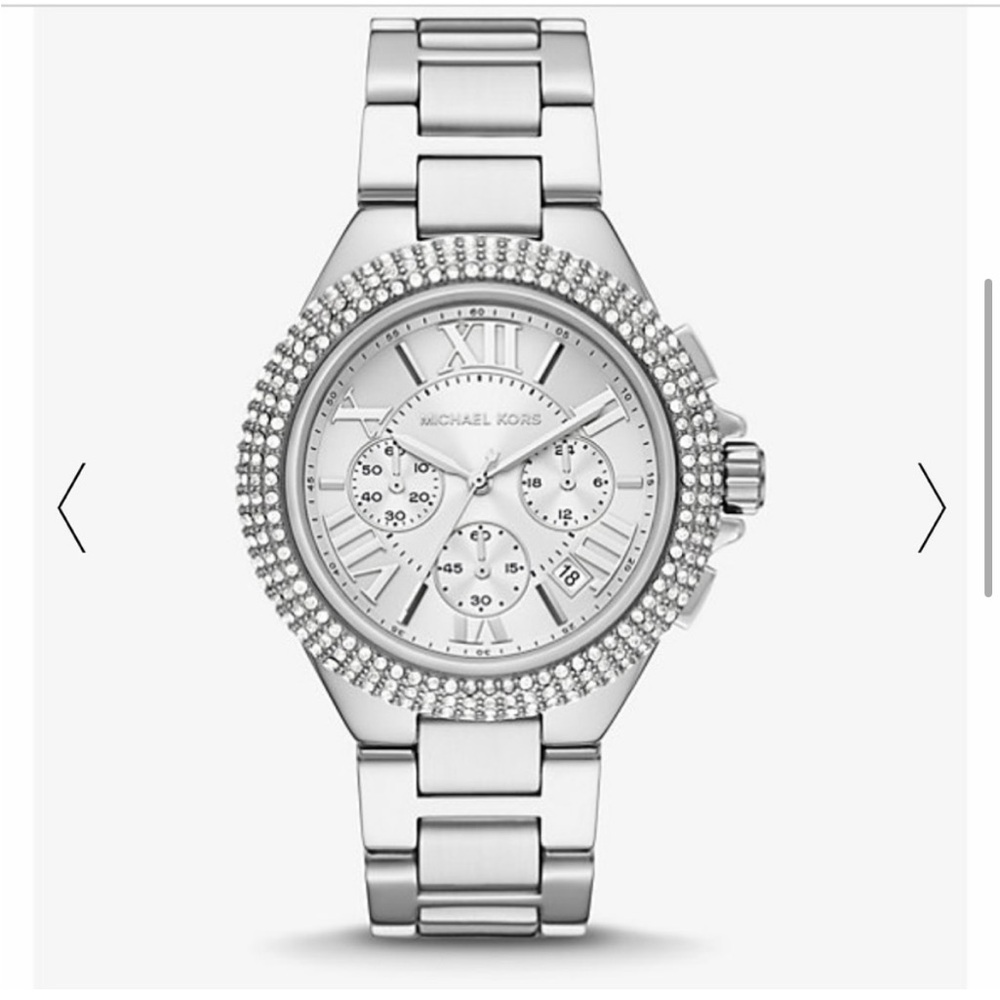 Michael Kors Camille Silver Watch